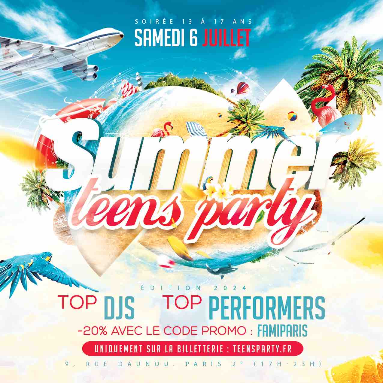 Teens Party, la boite de nuit des 13-17 ans