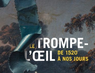 Poster for the exhibition Le trompe-l'œil, de 1520 à nos jours at the Musée Marmottan Monet (© DR)