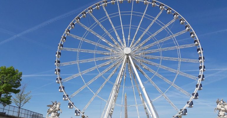 la grande roue du jardin des Tuileries