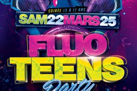 le 22 mars 2025, soirée pour les ados à la Teens Party