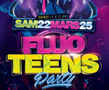 le 22 mars 2025, soirée pour les ados à la Teens Party