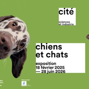 Exposition "Chiens et chats" à La Cité des Sciences et de l'industrie 2025-2026