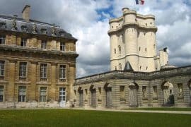 le Château de Vincennes dans le Val de Marne 94