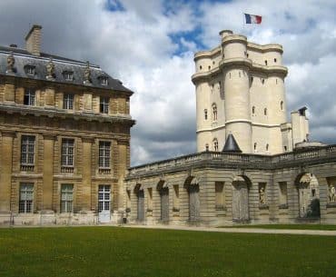 le Château de Vincennes dans le Val de Marne 94