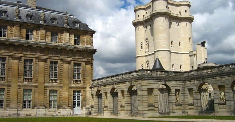 le Château de Vincennes dans le Val de Marne 94