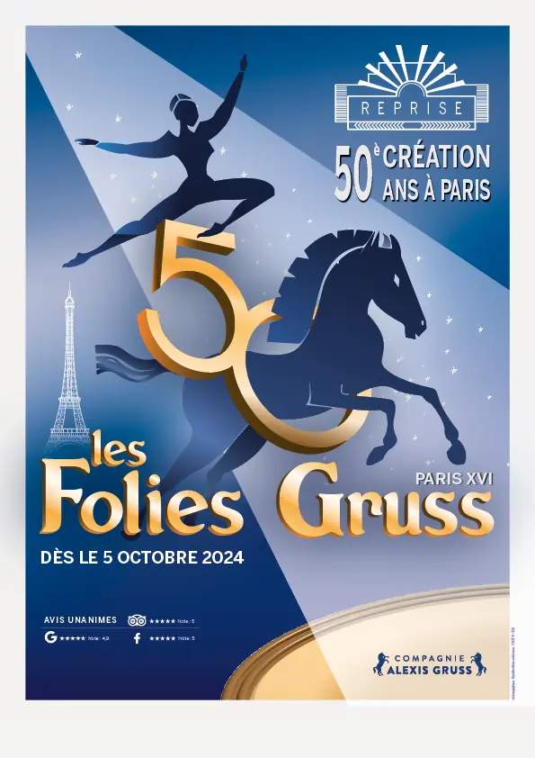 Les Folies Gruss, circus show in Paris