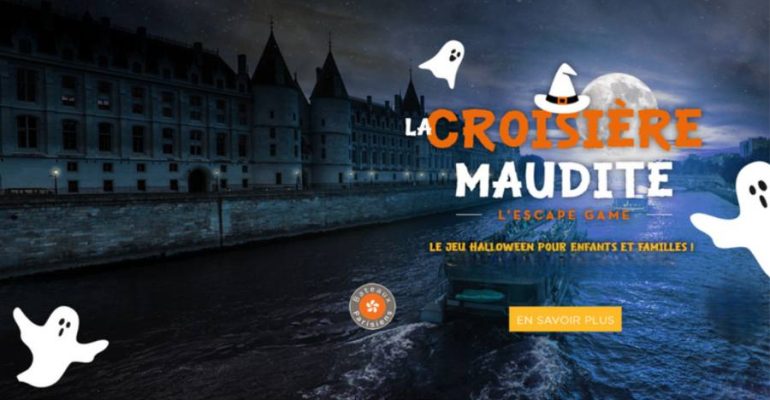 La croisière Maudite des Bateaux Parisiens pour Halloween