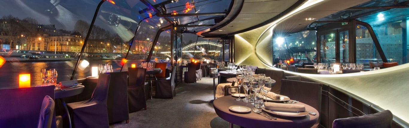 bateaux parisiens dinner cruise menu