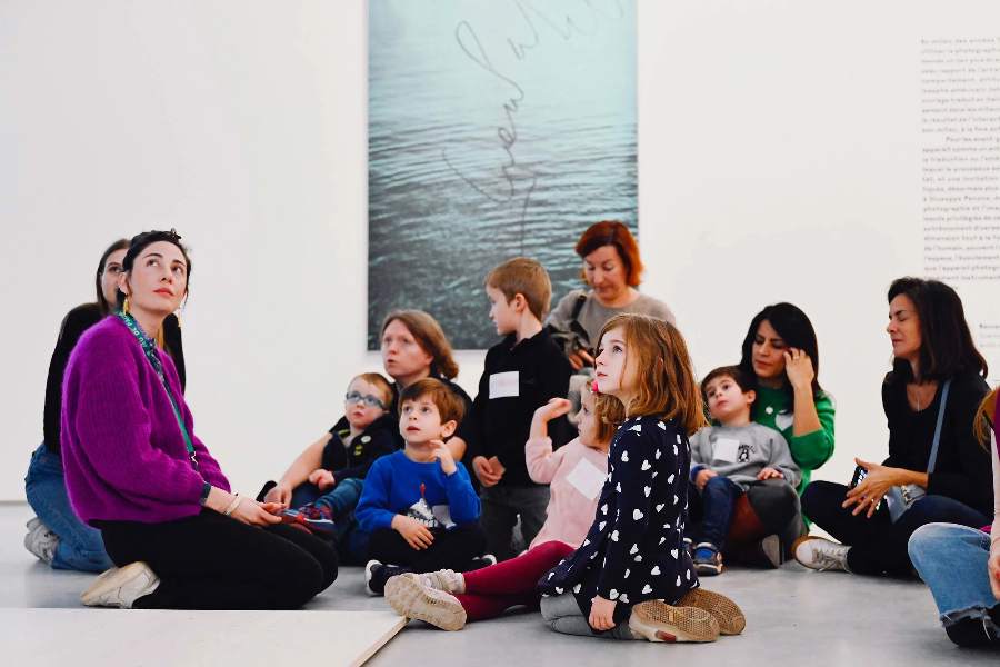 atelier enfant au musée du Jeu de Paume