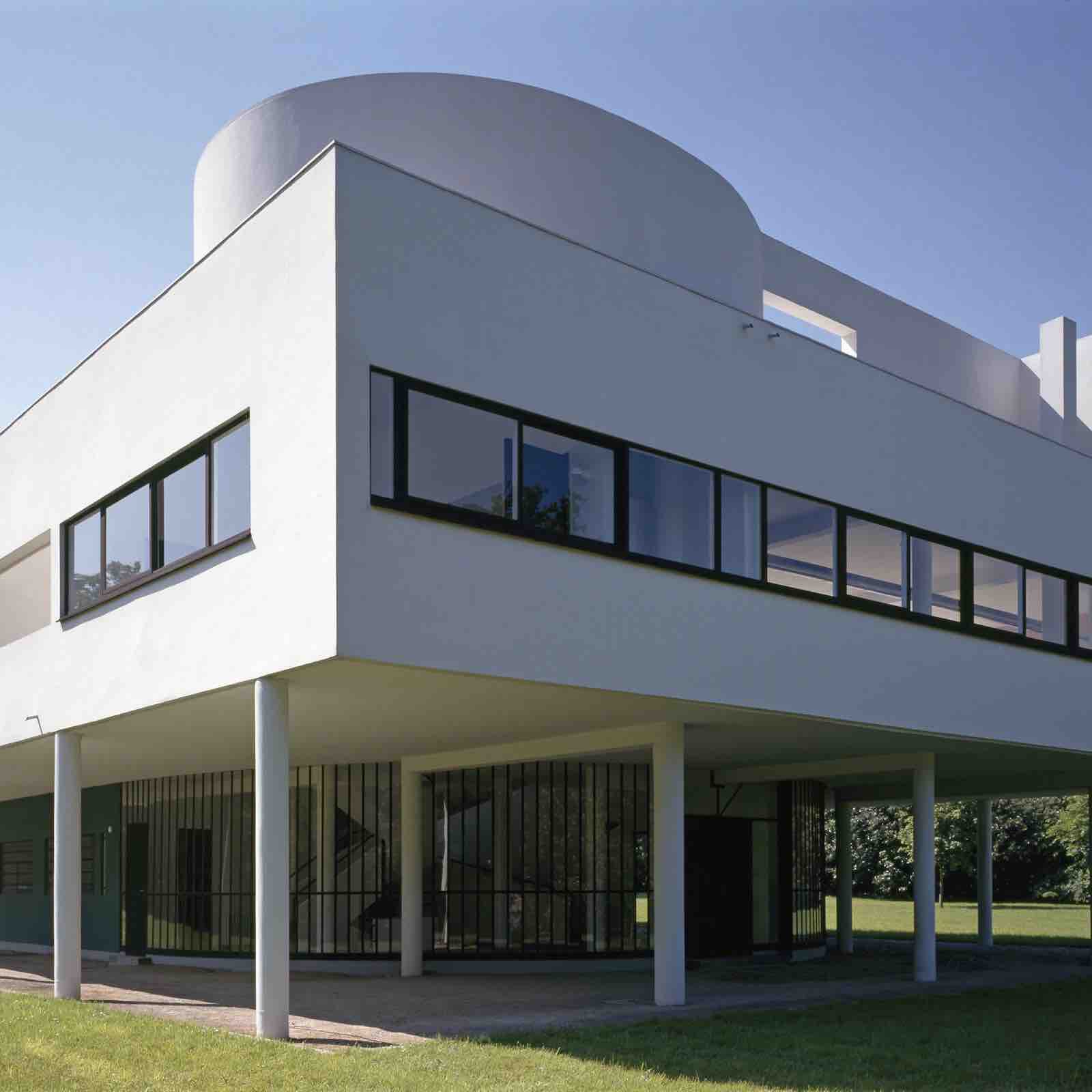 Visitez En Famille La Villa Savoye Oeuvre De Le Corbusier   La Villa Savoye Le Corbusier ©musees Nationaux De France 