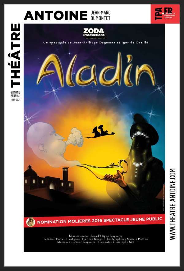 Aladdin the Musical for kids