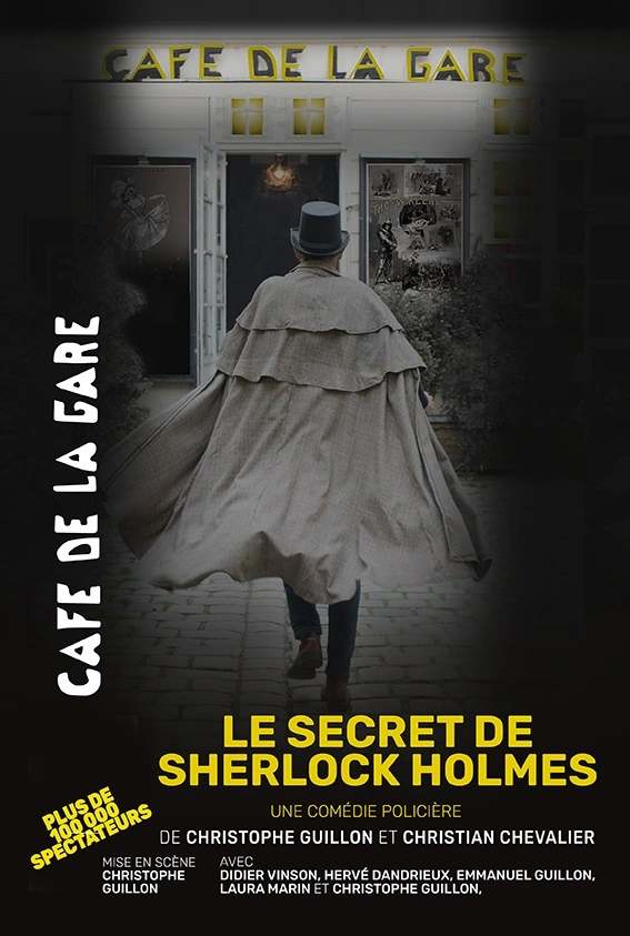 la pièce de theatre Sherlock Holmes