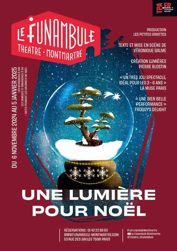 A light for Christmas, the show for the little ones in Paris