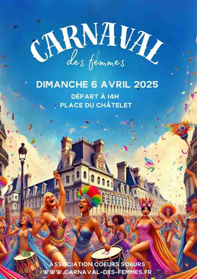 Le Carnaval des Femmes à Paris en avril 2025